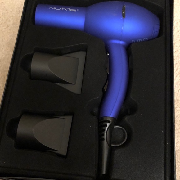 NIB Nume Tourmaline Ionic Hair Dryer Blue - Picture 3 of 4